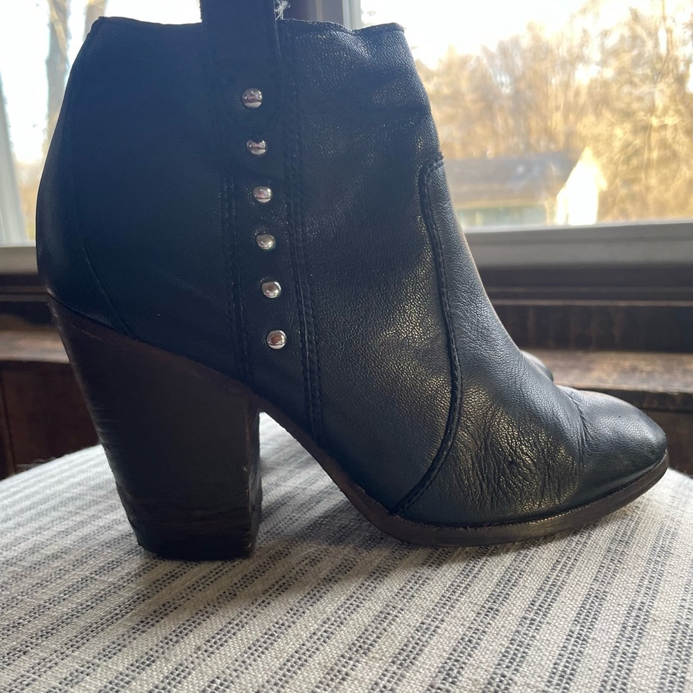 Coach Leather Booties! ( they remind me of Gossip Girl:-)
